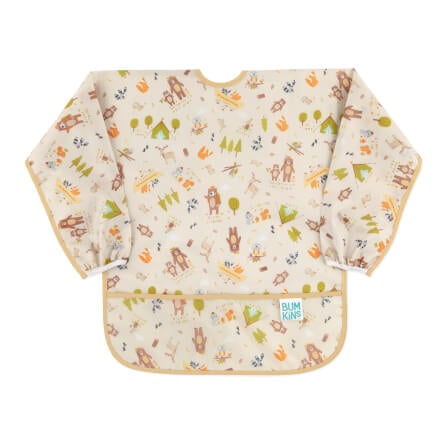 ผ้ากันเปื้อนเด็ก Bumkins Art Smock Camp Friends	 		_2
